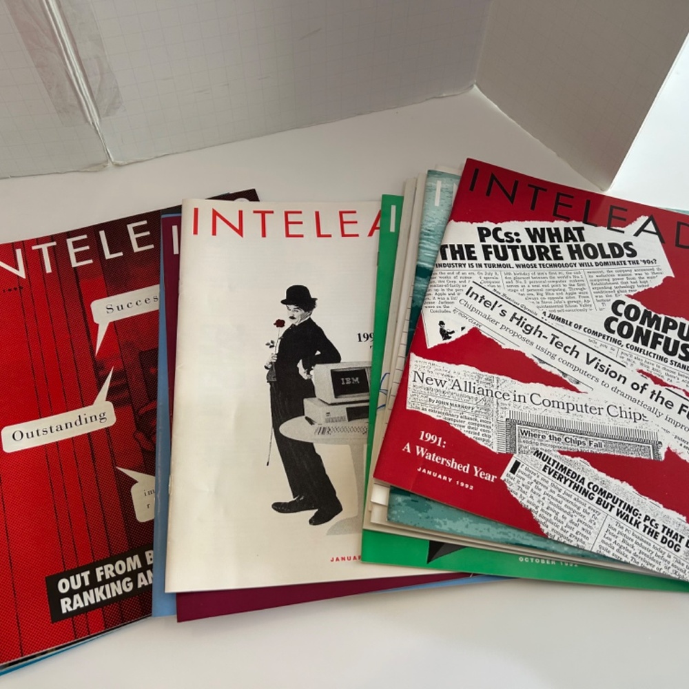 Rare Intel Leads “Vintage Publications” from years 1990, 1991 & 1992